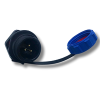 SP2912/P3 3 Pin IP68 Plastik Kablo Tipi Konnektör